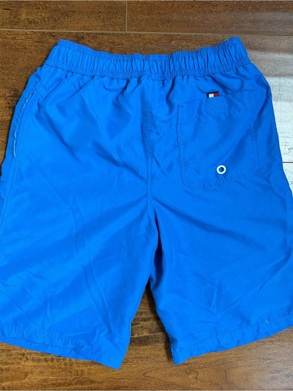 Boys Tommy Hilfiger Blue Swim Shorts Large(16/18)